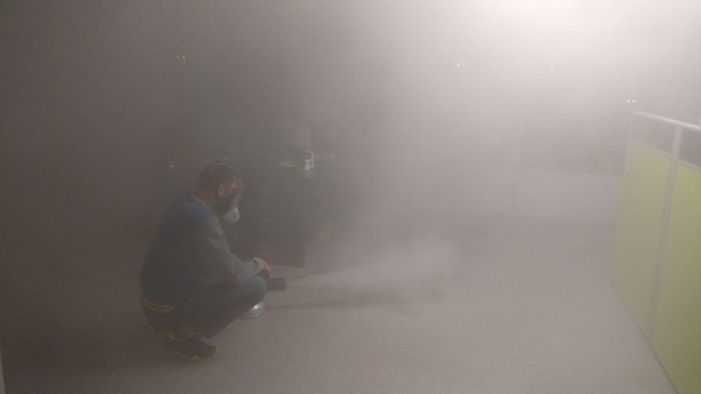 Сухой туман от запахов. Обработка сухим туманом в Сургуте.
